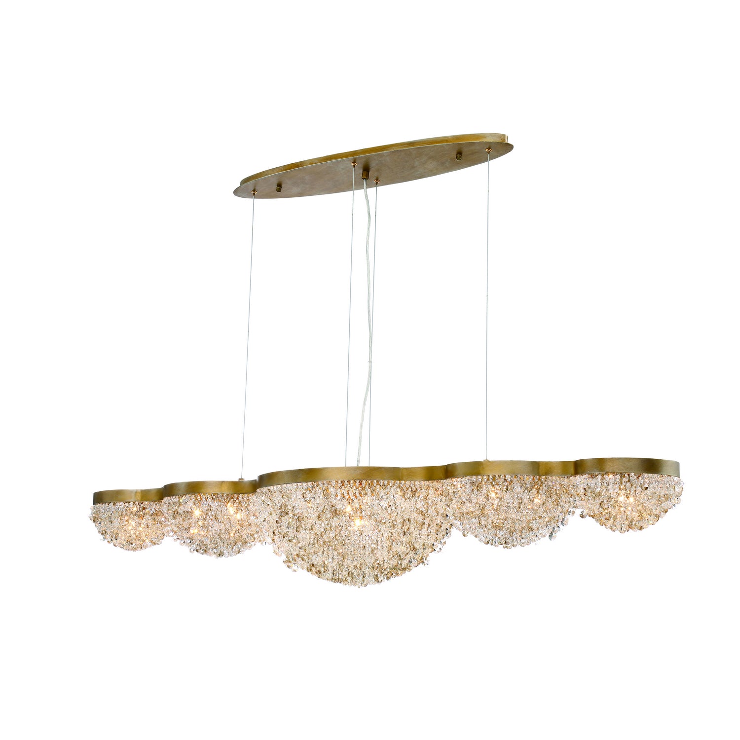 Eurofase - 31831-017 - 15 Light Chandelier - Mondo - Gold