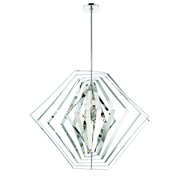 Eurofase - 31888-011 - Ten Light Chandelier - Downtown - Chrome
