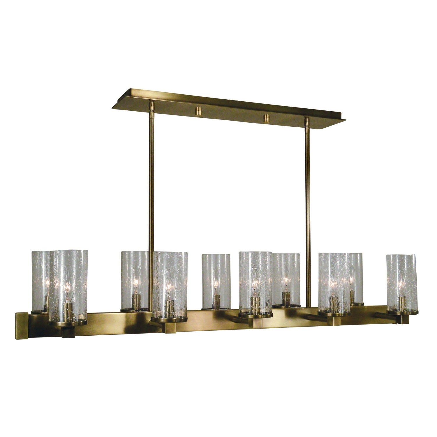 Framburg - 3062 AB - Ten Light Island Chandelier - Lexi - Antique Brass