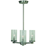Framburg - 3063 BN - Three Light Chandelier - Lexi - Brass Nickel