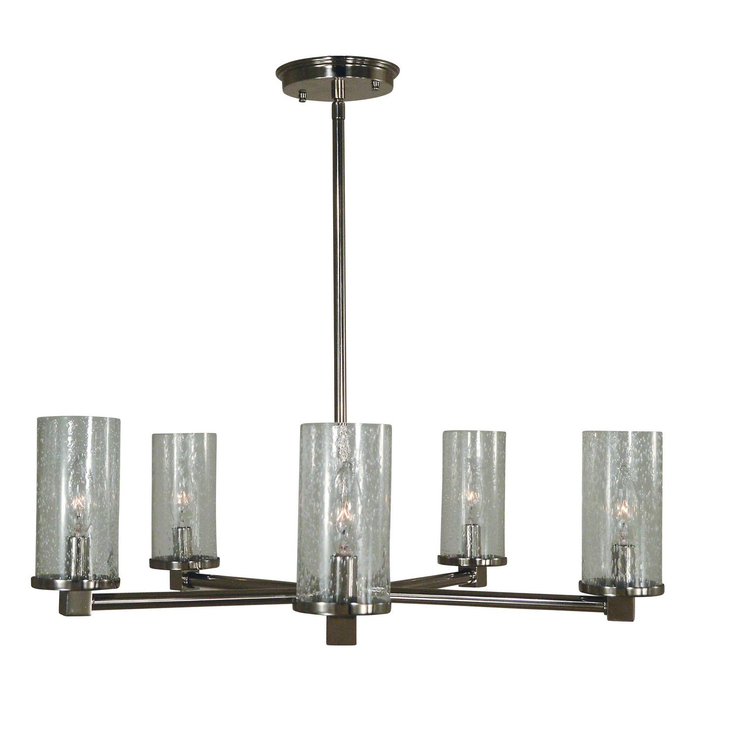 Framburg - 3065 PN - Five Light Chandelier - Lexi - Polished Nickel