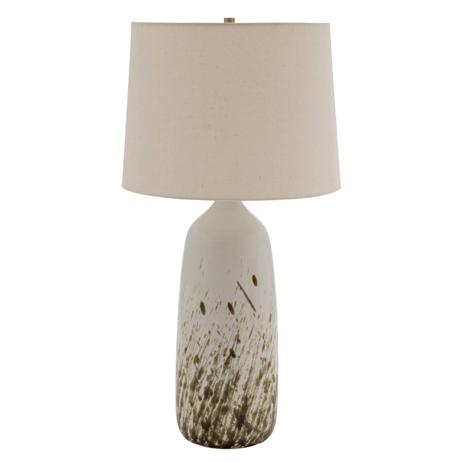 House of Troy - GS101-DWG - One Light Table Lamp - Scatchard - Decorated White Gloss