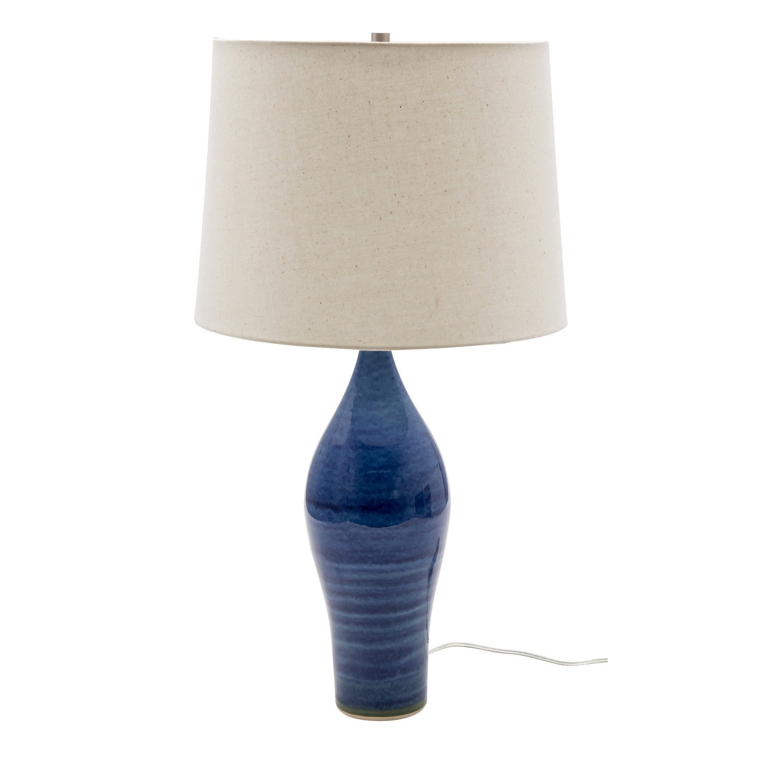 House of Troy - GS170-BG - One Light Table Lamp - Scatchard - Blue Gloss