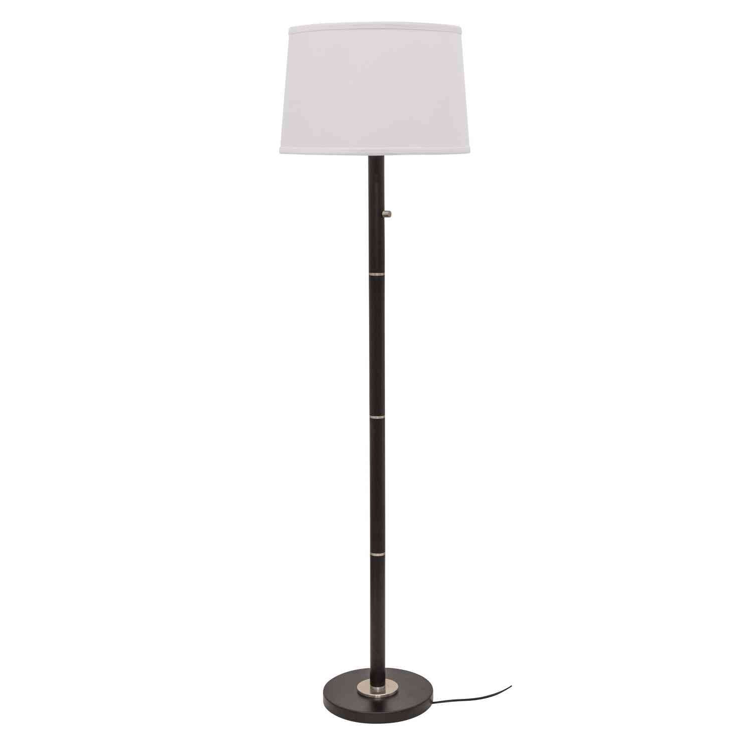 House of Troy - RU703-BLK - Three Light Floor Lamp - Rupert - Black