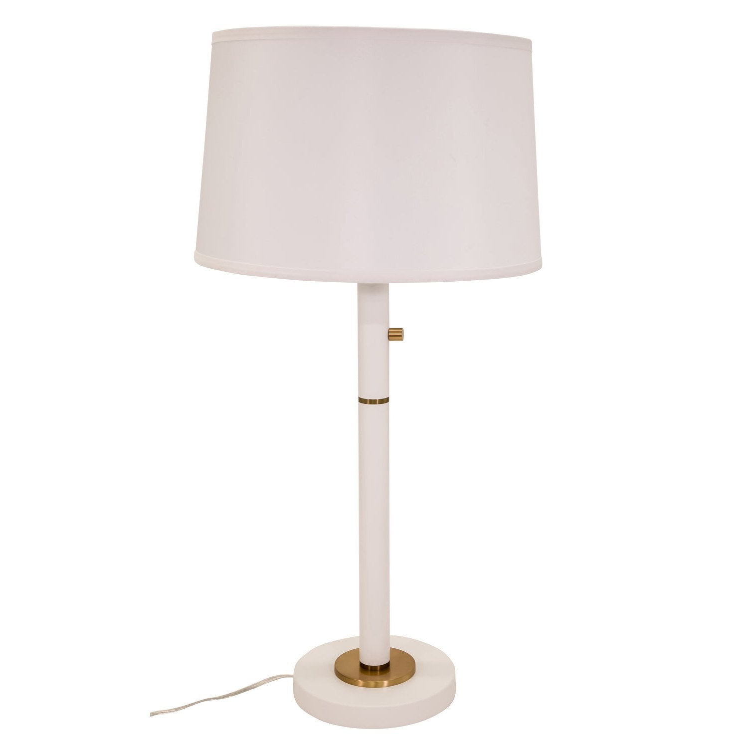 House of Troy - RU750-WT - Three Light Table Lamp - Rupert - White