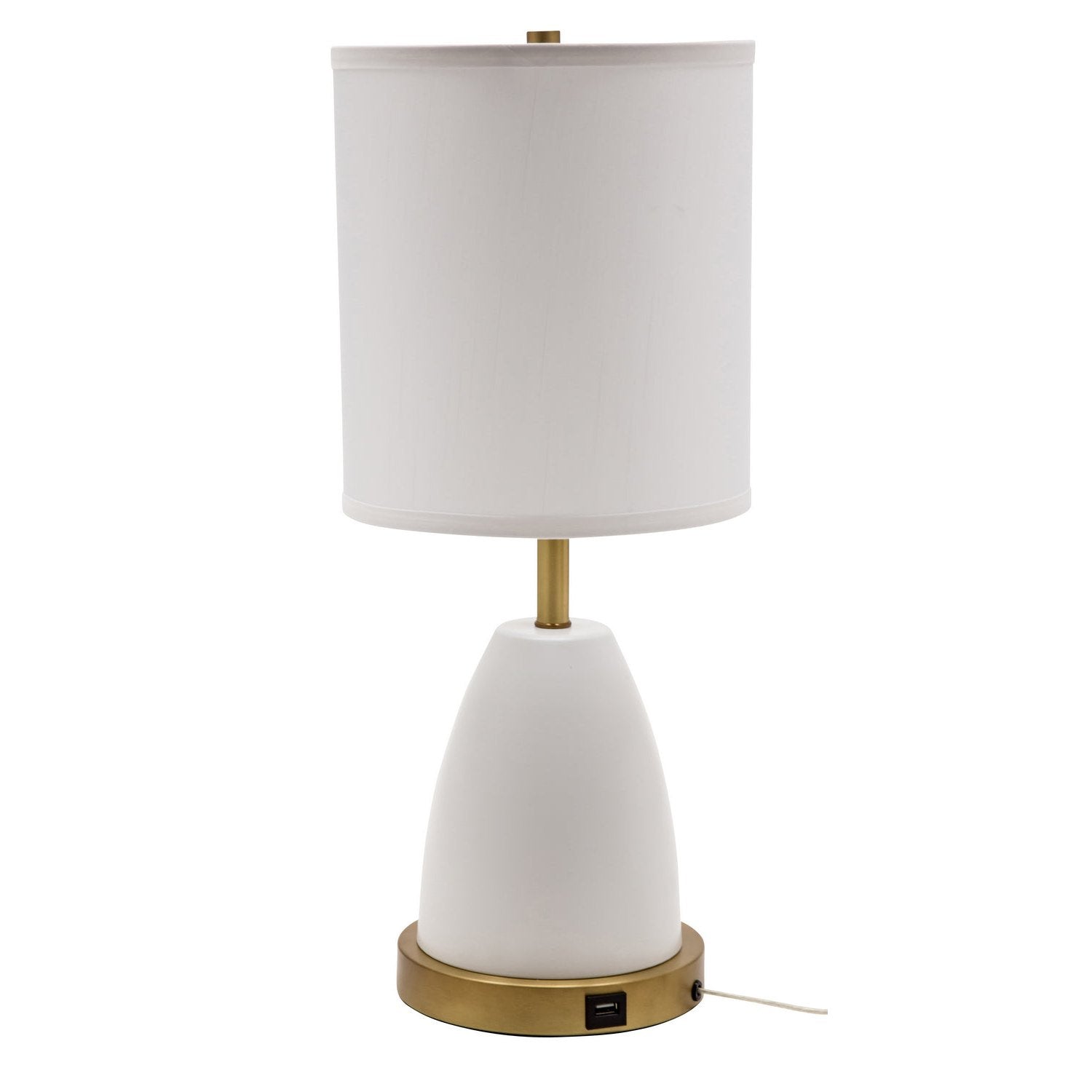 House of Troy - RU751-WT - One Light Table Lamp - Rupert - White