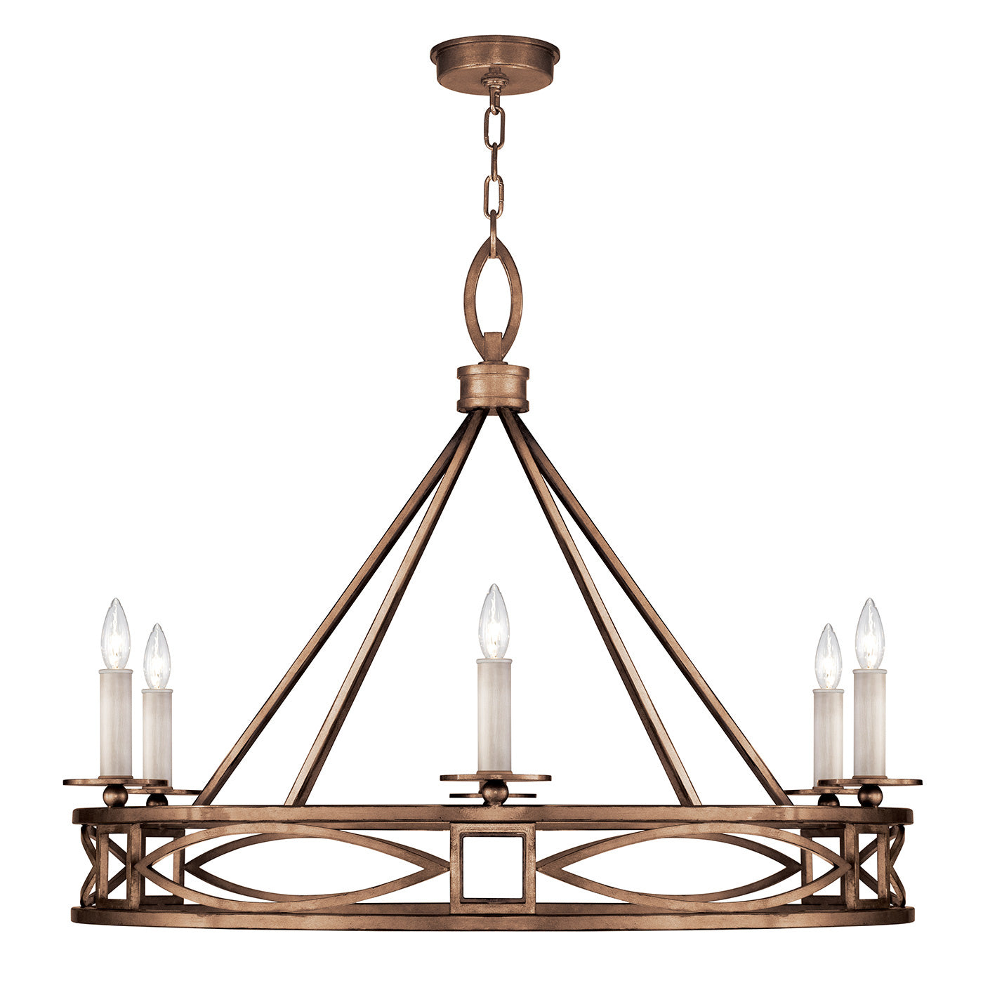 Fine Art - 887640-1ST - Six Light Chandelier - Cienfuegos - Bronze