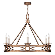Fine Art Handcrafted Lighting - 887640-1ST - Six Light Chandelier - Cienfuegos - Bronze