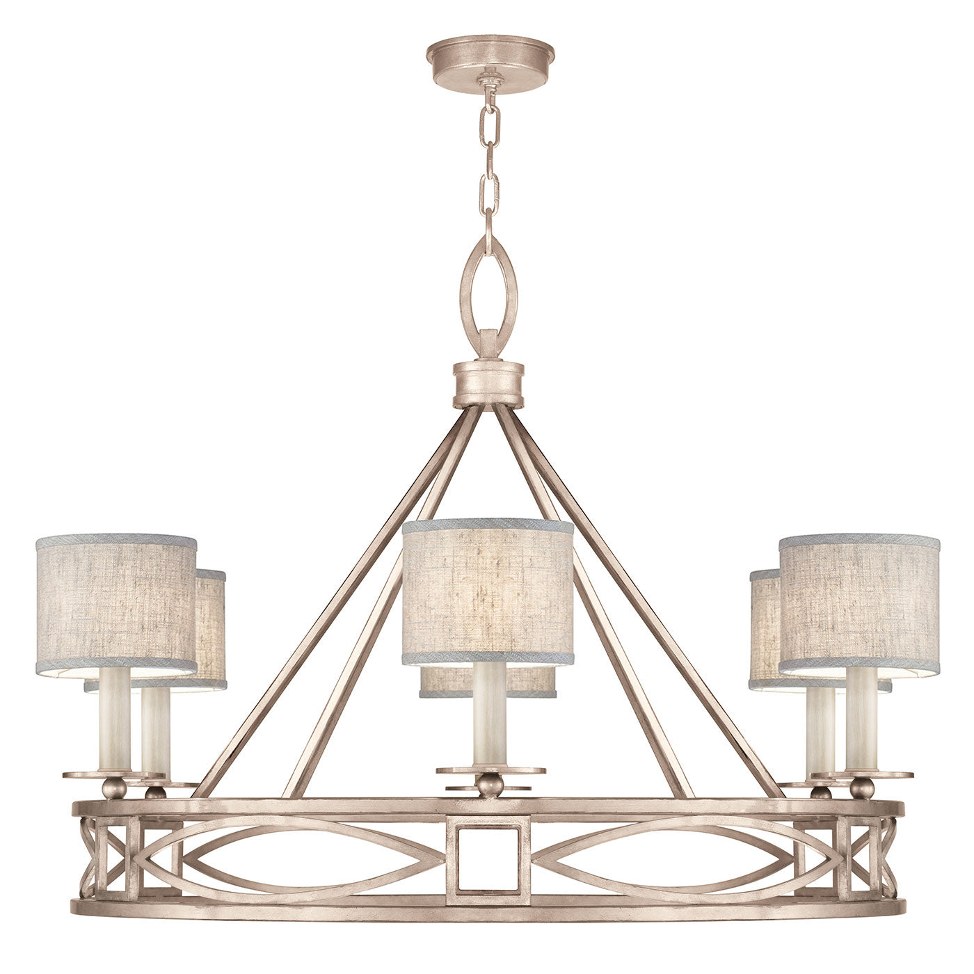 Fine Art - 887640-21ST - Six Light Chandelier - Cienfuegos - Gray