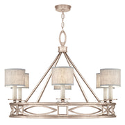 Fine Art Handcrafted Lighting - 887640-21ST - Six Light Chandelier - Cienfuegos - Gray