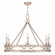 Fine Art Handcrafted Lighting - 887640-2ST - Six Light Chandelier - Cienfuegos - Gray