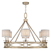 Fine Art Handcrafted Lighting - 887640-31ST - Six Light Chandelier - Cienfuegos - Gold
