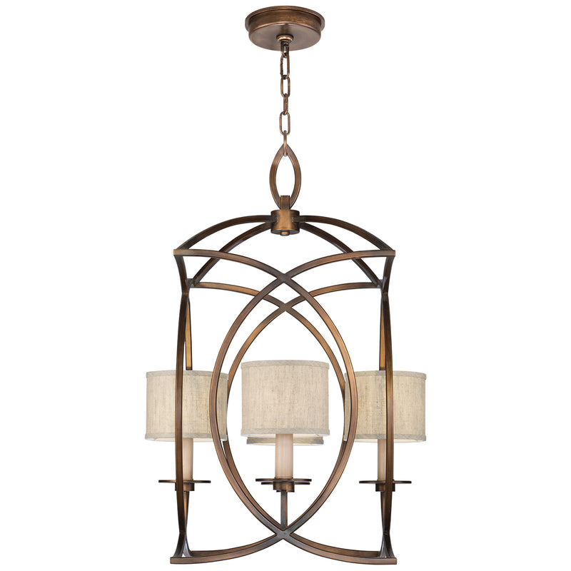 Fine Art Handcrafted Lighting - 887740-11ST - Four Light Pendant - Cienfuegos - Bronze