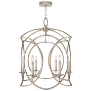 Fine Art Handcrafted Lighting - 889840-2ST - Six Light Chandelier - Cienfuegos - Gray