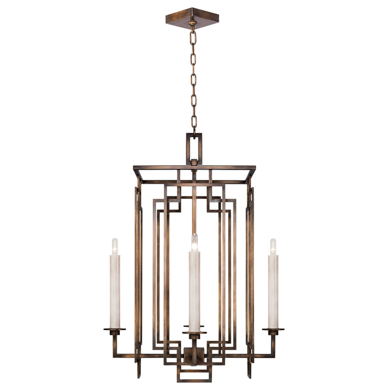Fine Art Handcrafted Lighting - 889040-1ST - Four Light Chandelier - Cienfuegos - Bronze