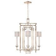 Fine Art Handcrafted Lighting - 889040-21ST - Four Light Chandelier - Cienfuegos - Gray