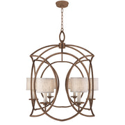 Fine Art Handcrafted Lighting - 889840-11ST - Six Light Chandelier - Cienfuegos - Bronze