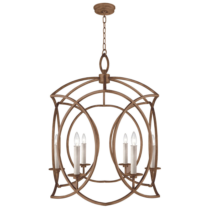 Fine Art Handcrafted Lighting - 889840-1ST - Six Light Chandelier - Cienfuegos - Bronze