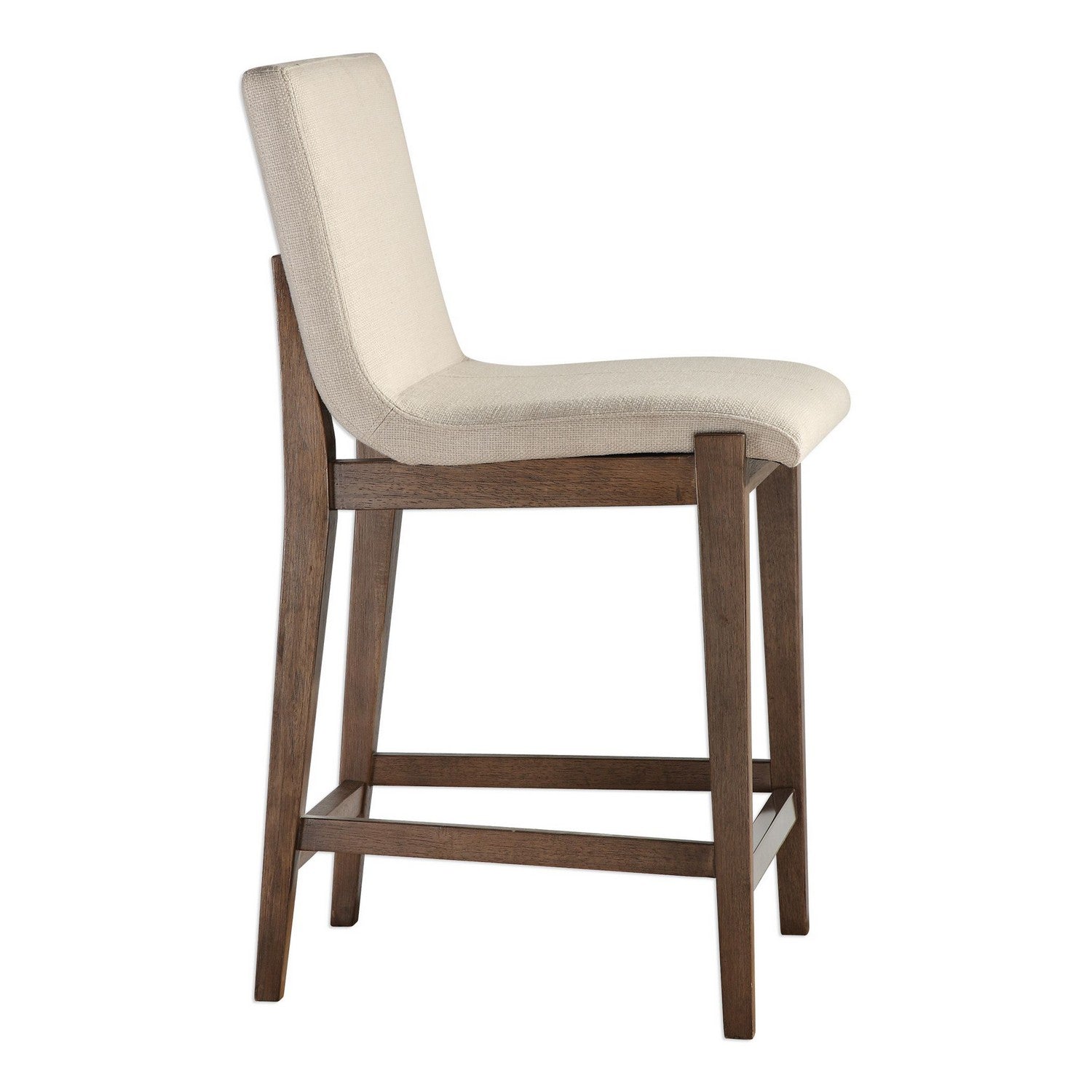 Uttermost - 23390 - Counter Stool - Klemens - Brushed Nickel