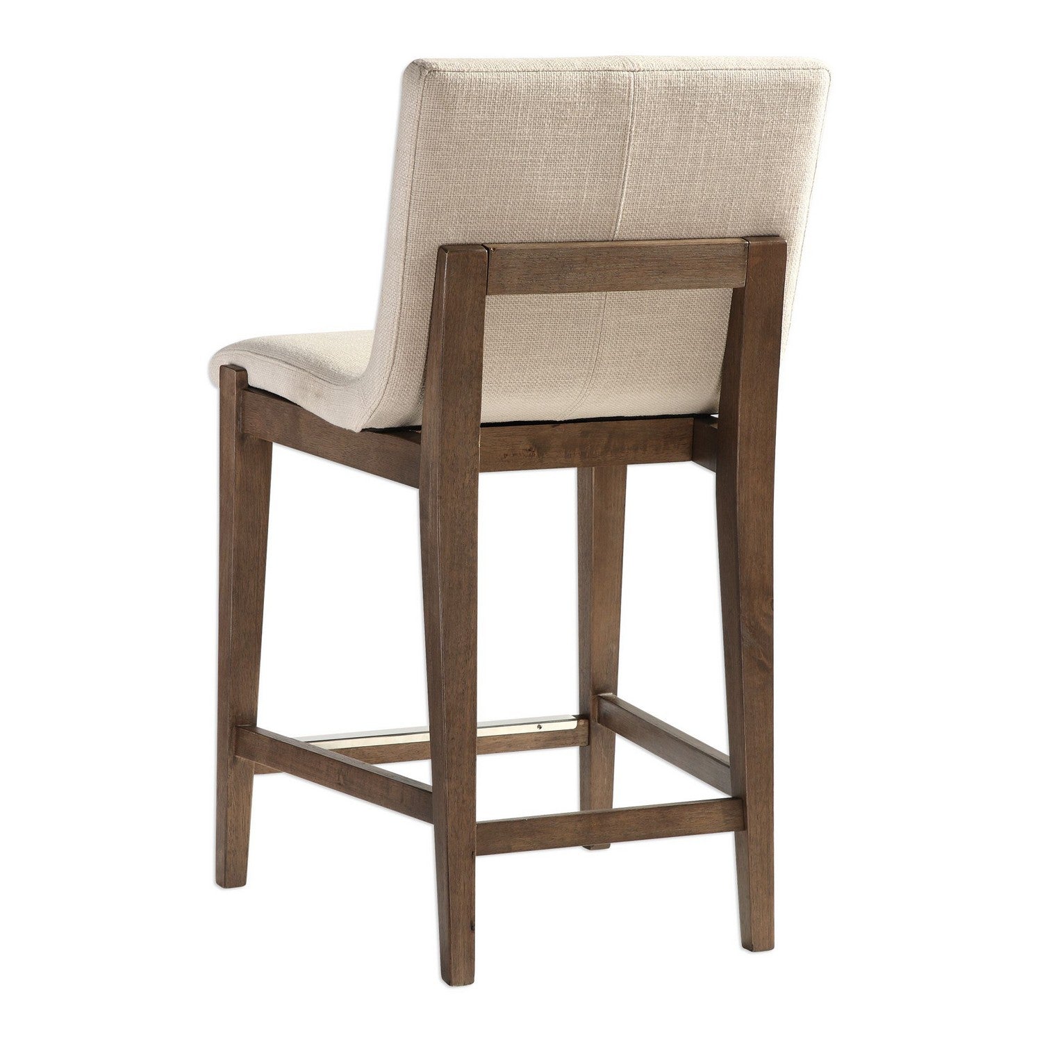 Uttermost - 23390 - Counter Stool - Klemens - Brushed Nickel