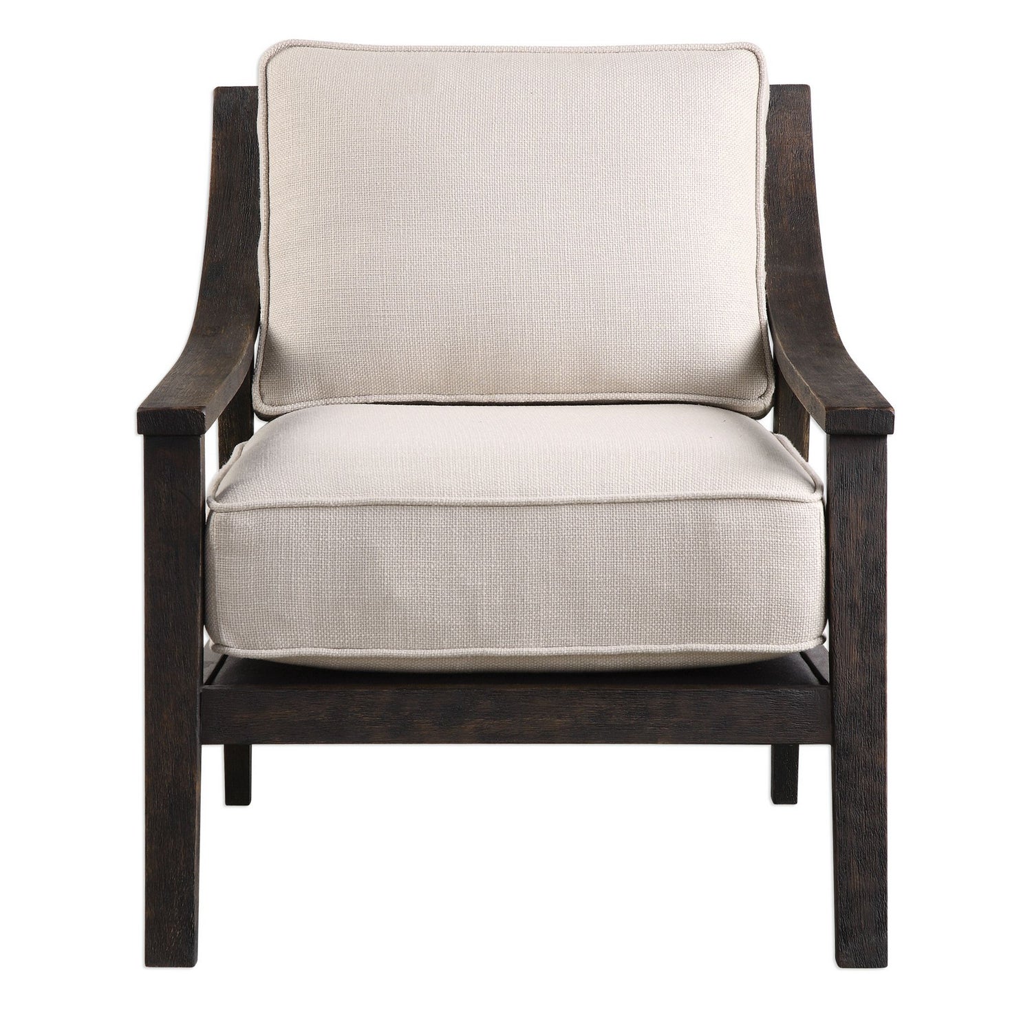 Uttermost - 23391 - Accent Chair - Lyle - Walnut