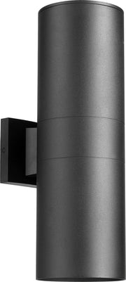 Quorum - 721-2-69 - Two Light Wall Mount - Cylinder - Textured Black