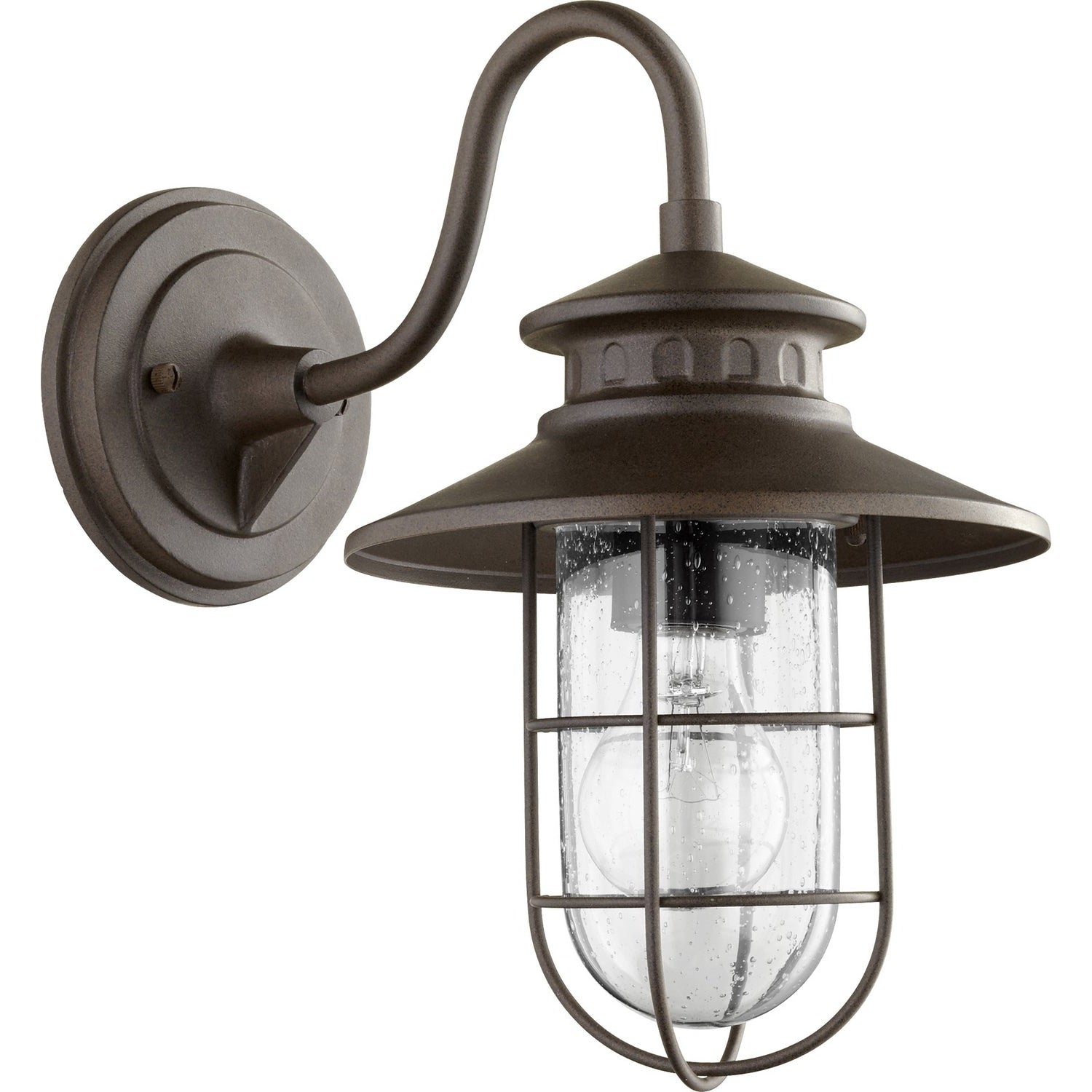 Quorum - 7696-86 - One Light Outdoor Lantern - Moriarty - Oiled Bronze