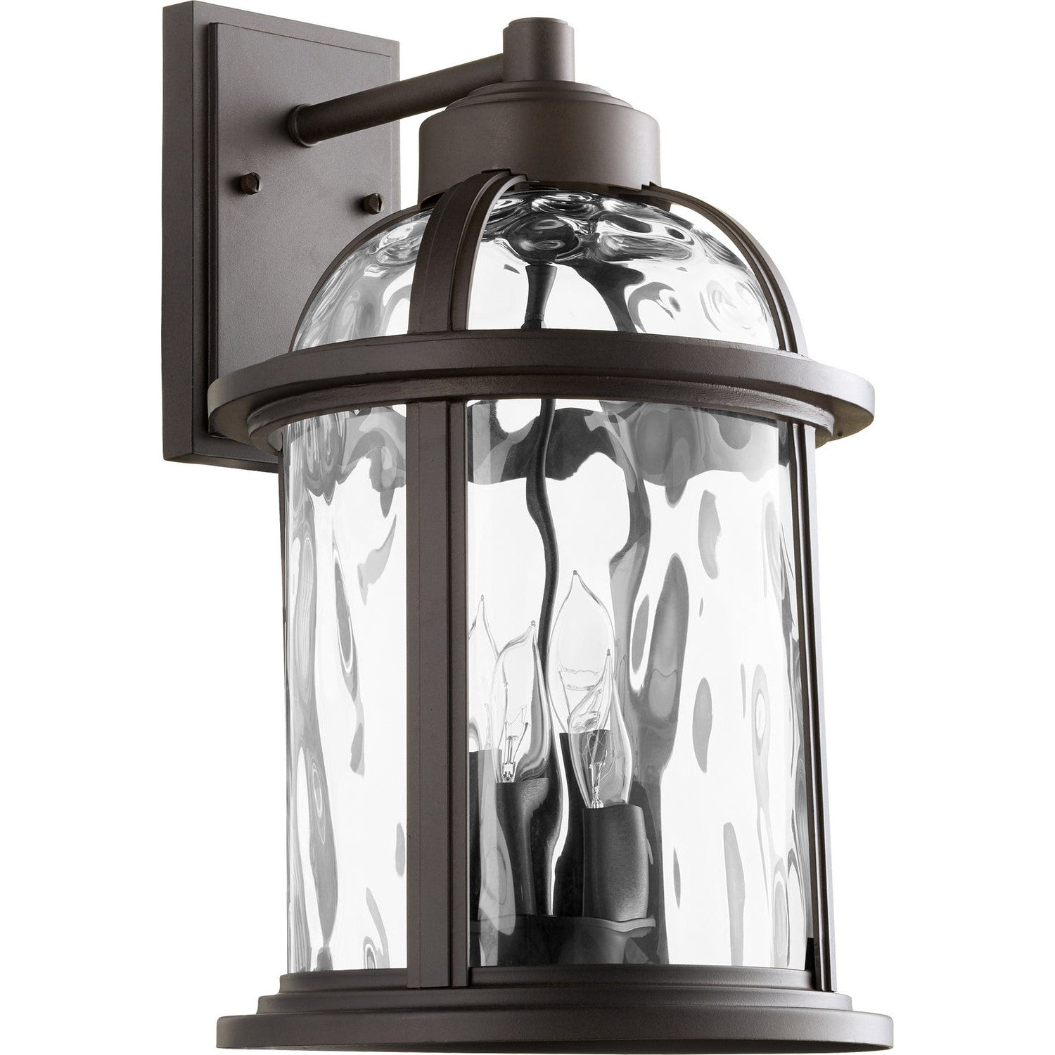Quorum - 7760-4-86 - Four Light Outdoor Lantern - Winston - Oiled Bronze