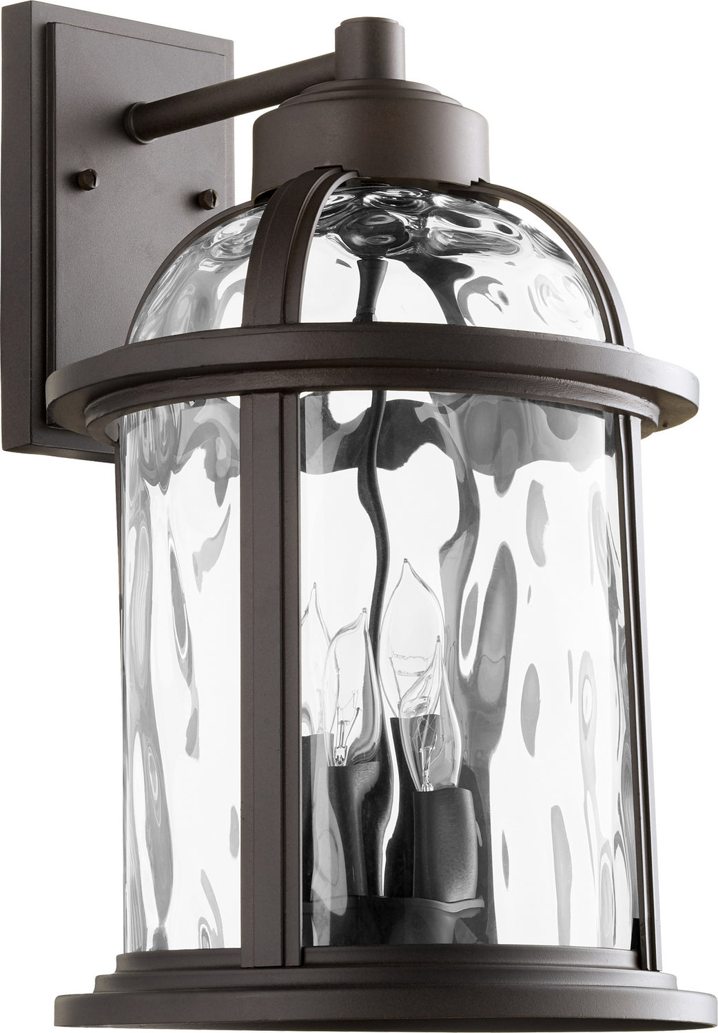 Quorum - 7760-4-86 - Four Light Outdoor Lantern - Winston - Oiled Bronze
