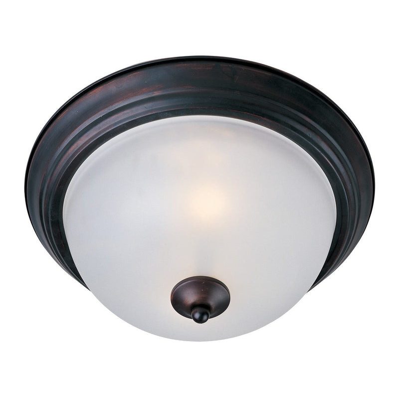 Maxim - 5849FTOI - Two Light Flush Mount - Essentials - 584x - Oil Rubbed Bronze