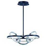 ET2 - E24787-BKPC - LED Pendant - Gyro II - Black / Polished Chrome