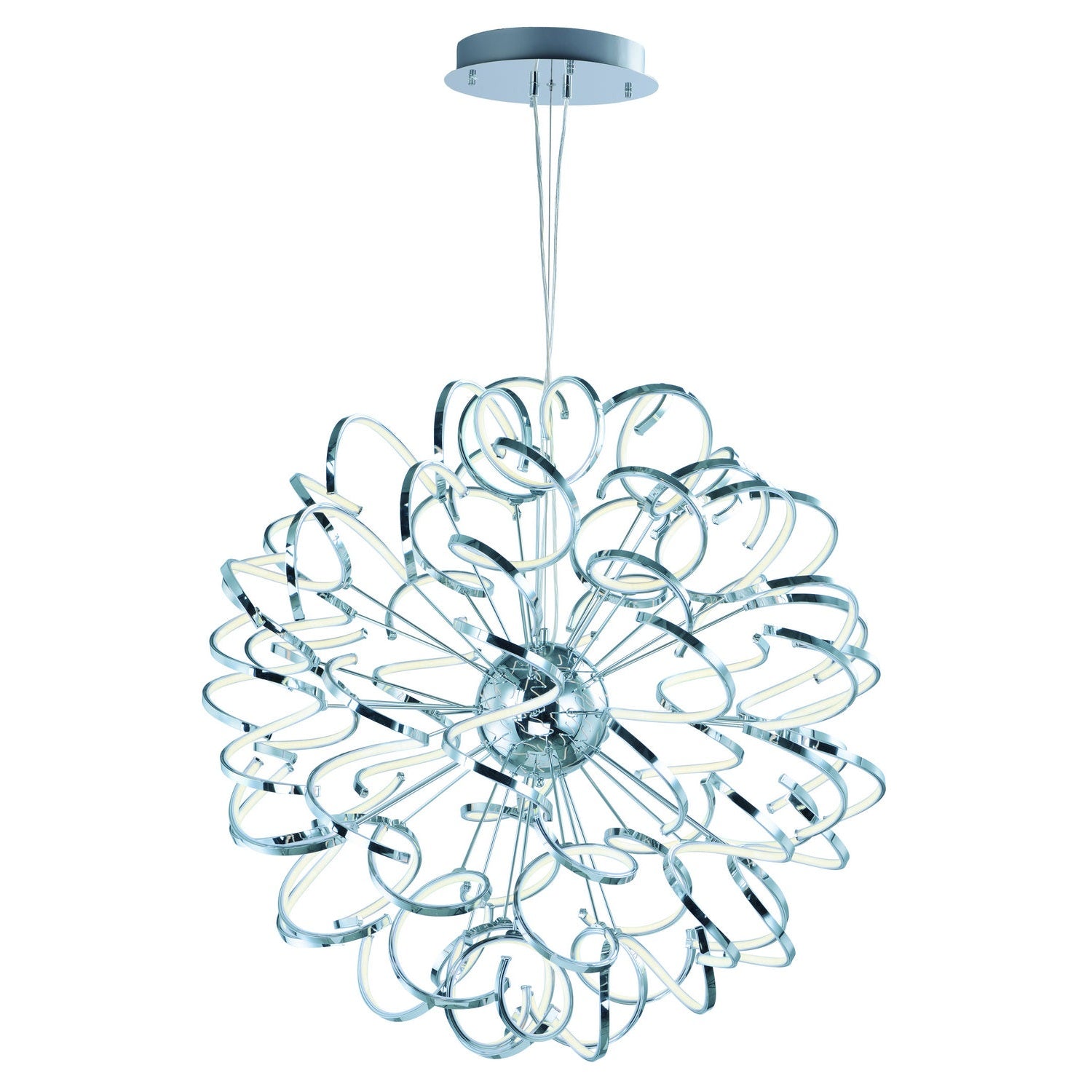 ET2 - E21413-PC - LED Pendant - Chaos - Polished Chrome