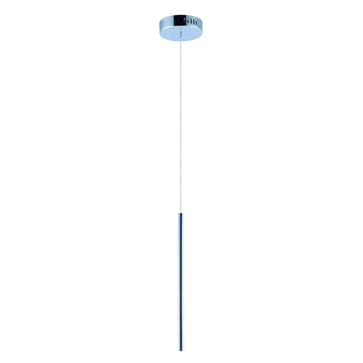ET2 - E10002-PC - LED Mini Pendant - Flute - Polished Chrome