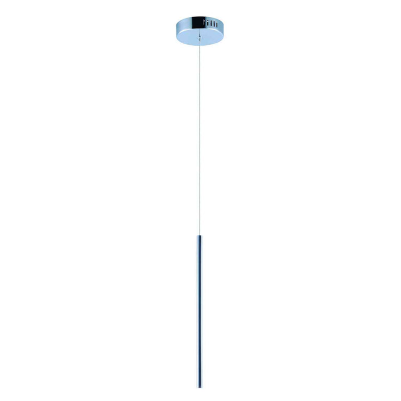 ET2 - E10002-PC - LED Mini Pendant - Flute - Polished Chrome