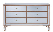 Elegant Lighting - MF6-1136G - Cabinet - Contempo - Hand Rubbed Antique Gold