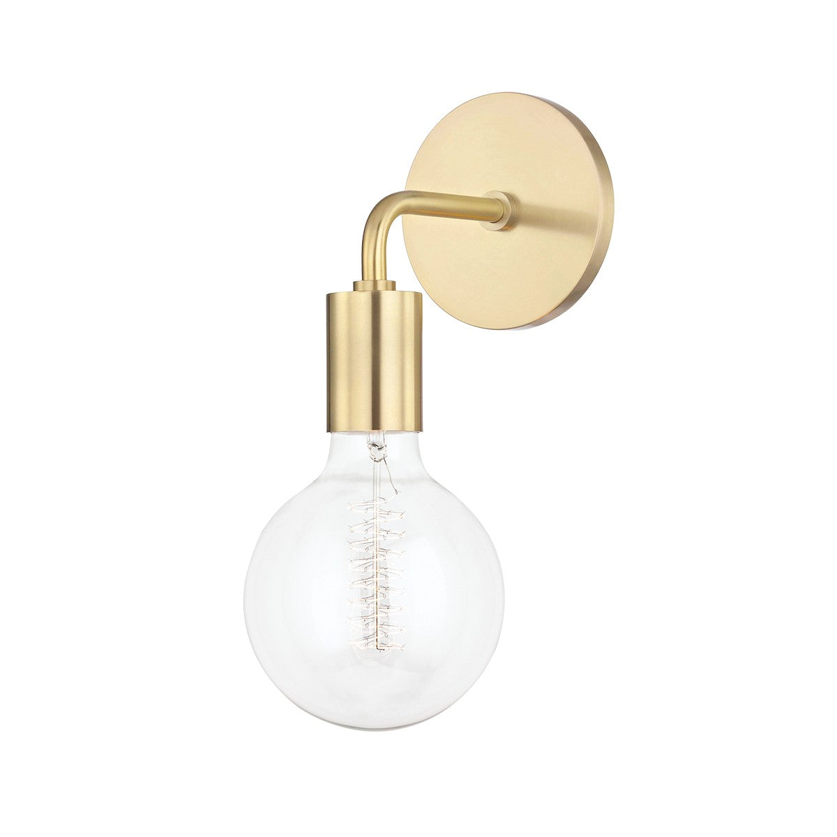Mitzi - H109101B-AGB - One Light Wall Sconce - Ava - Aged Brass