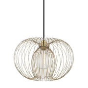 Mitzi - H181701L-PB - One Light Pendant - Jasmine - Polished Brass