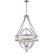 CWI Lighting - 9957P20-4-101 - Four Light Chandelier - Arkansas - Black