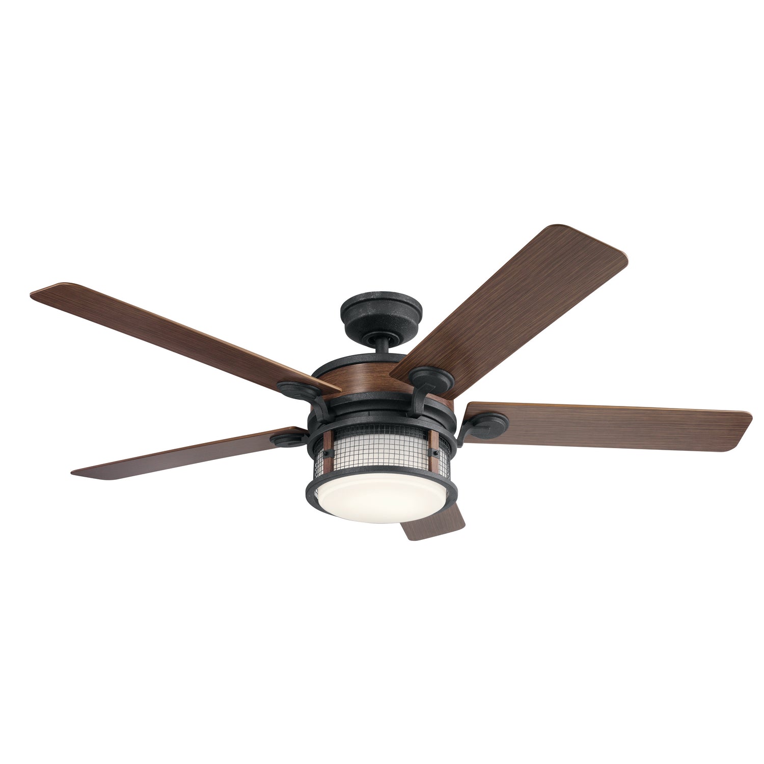 Kichler - 310170AUB - 60"Ceiling Fan - Ahrendale - Auburn Stained