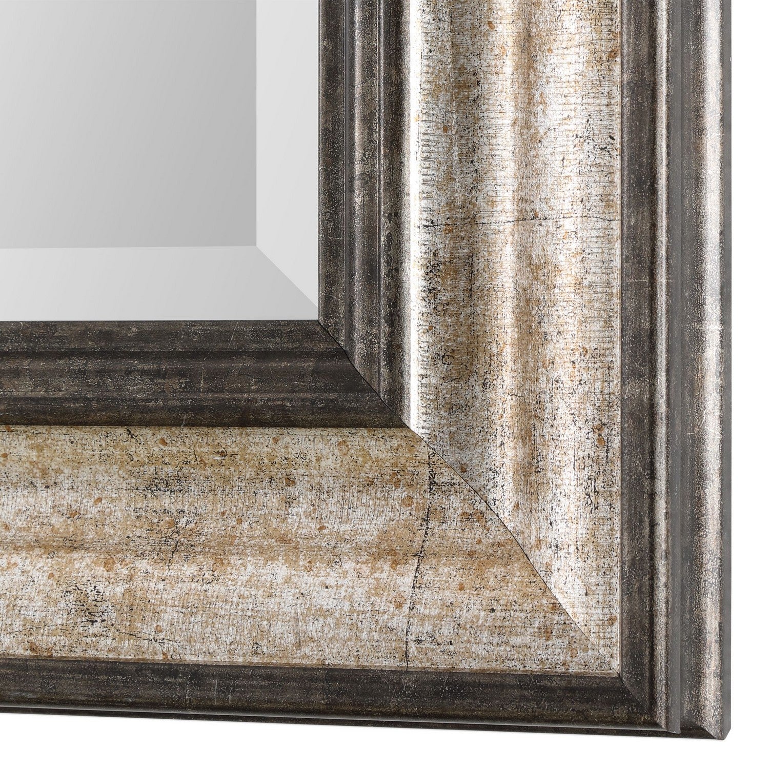 Uttermost - 09366 - Mirror - Shefford - Antiqued Metallic Silver