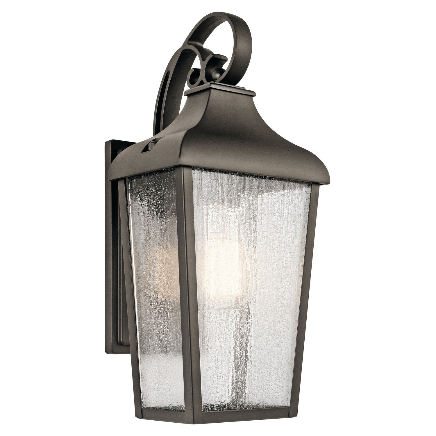 Kichler - 49735OZ - One Light Outdoor Wall Mount - Forestdale - Olde Bronze