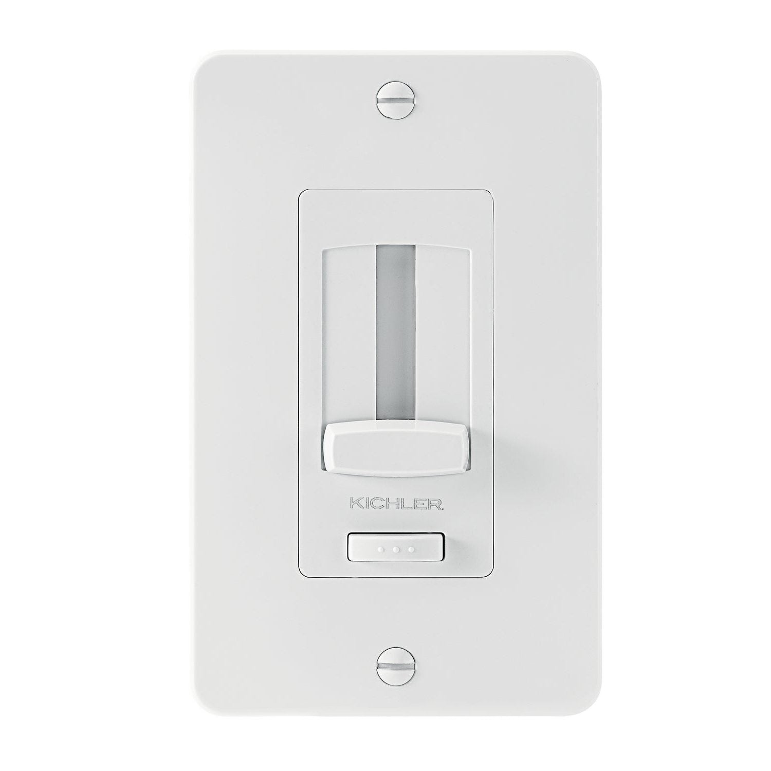 Kichler - 1DDTRIMWH - LED Driver + Dimmer Trim - Under Cabinet Accessories - White Material (Not Painted)