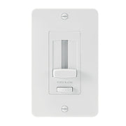 Kichler - 1DDTRIMWH - LED Driver + Dimmer Trim - Under Cabinet Accessories - White Material (Not Painted)