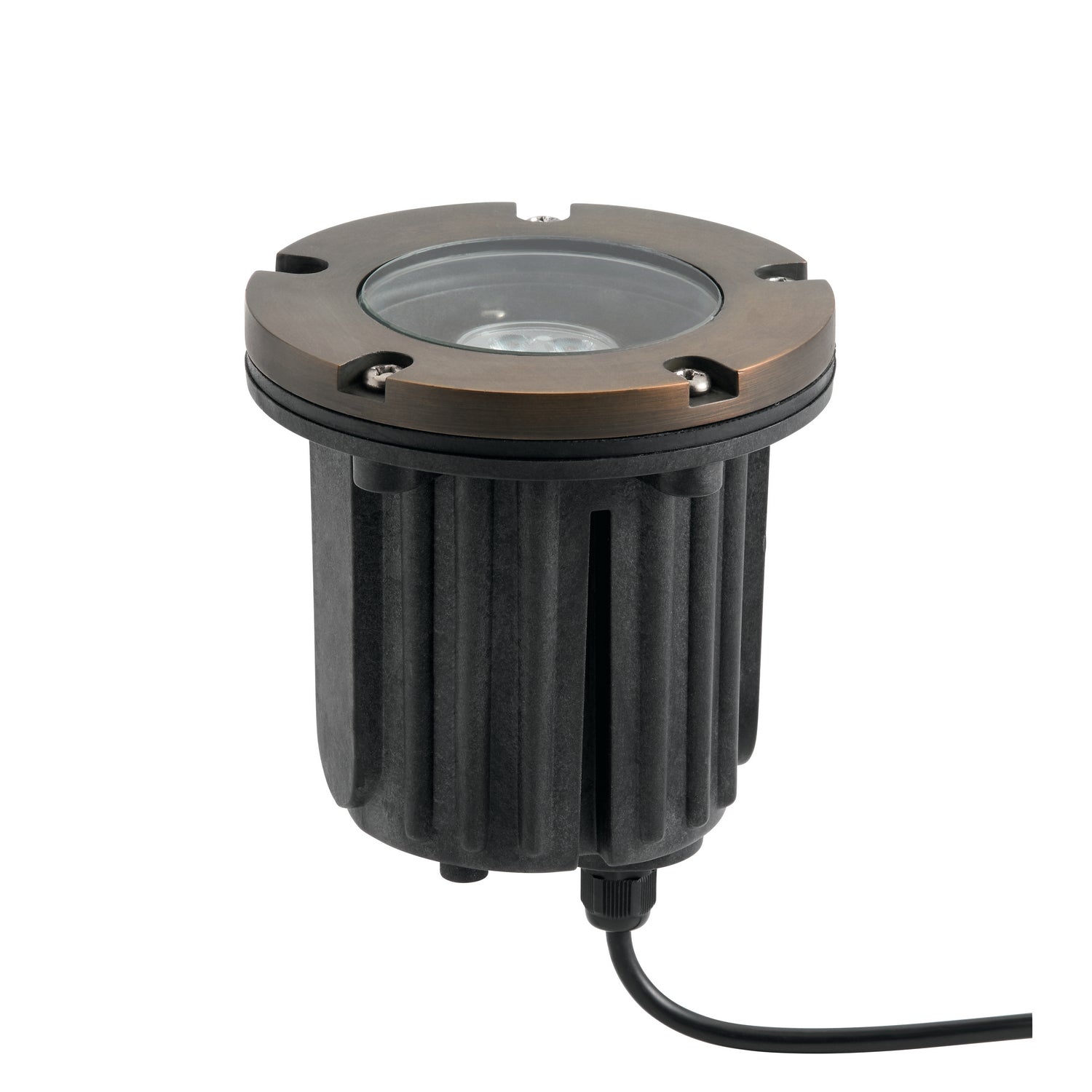 Kichler - 15495CBR - One Light Inground - Centennial Brass