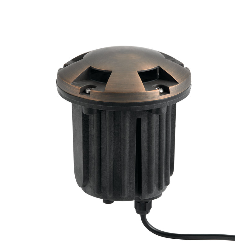 Kichler - 15498CBR - One Light Inground - Centennial Brass