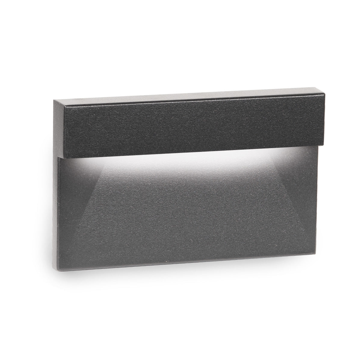 W.A.C. Lighting - WL-LED140-AM-BK - LED Step and Wall Light - Ledme Step And Wall Lights - Black On Aluminum