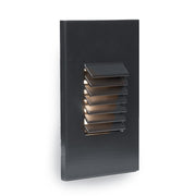 W.A.C. Lighting - WL-LED220F-AM-BK - LED Step and Wall Light - Ledme Step And Wall Lights - Black On Aluminum