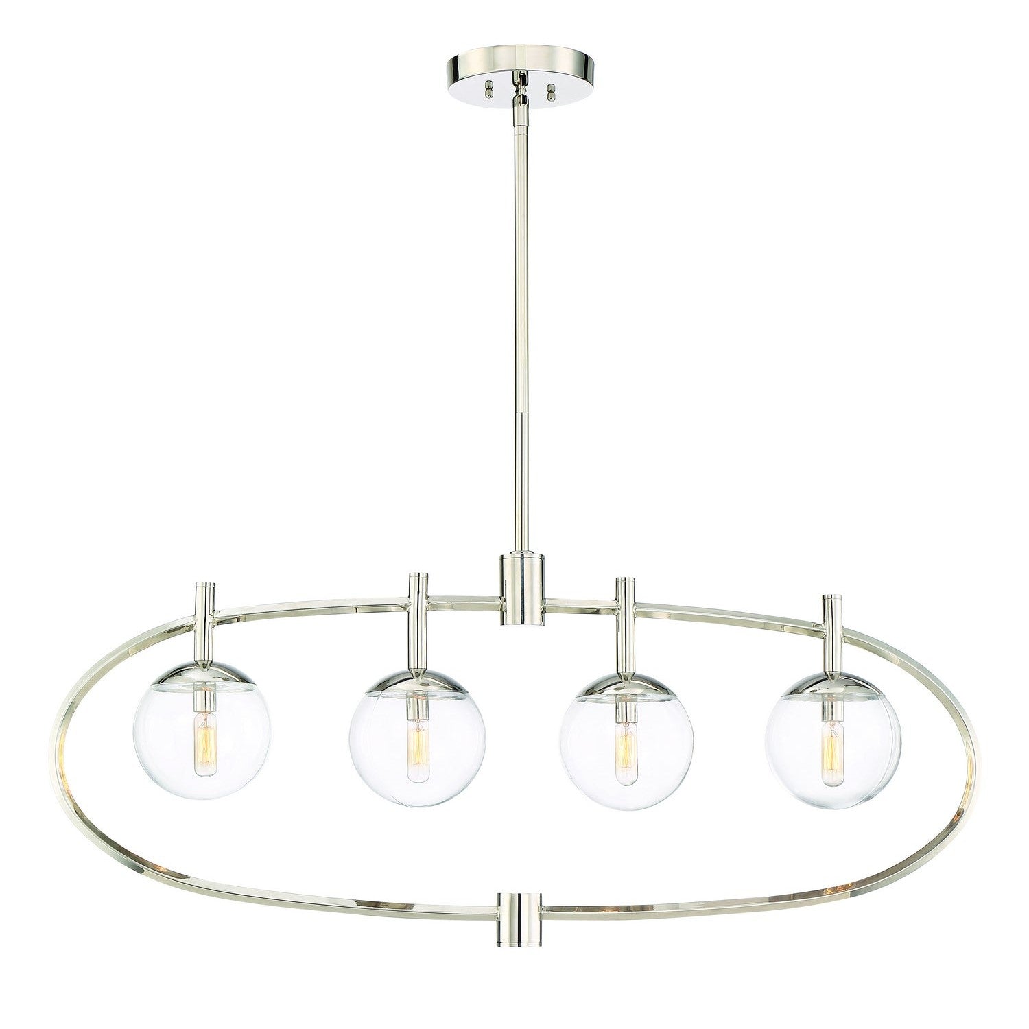 Craftmade - 45574-PLN - Four Light Island Pendant - Piltz - Polished Nickel