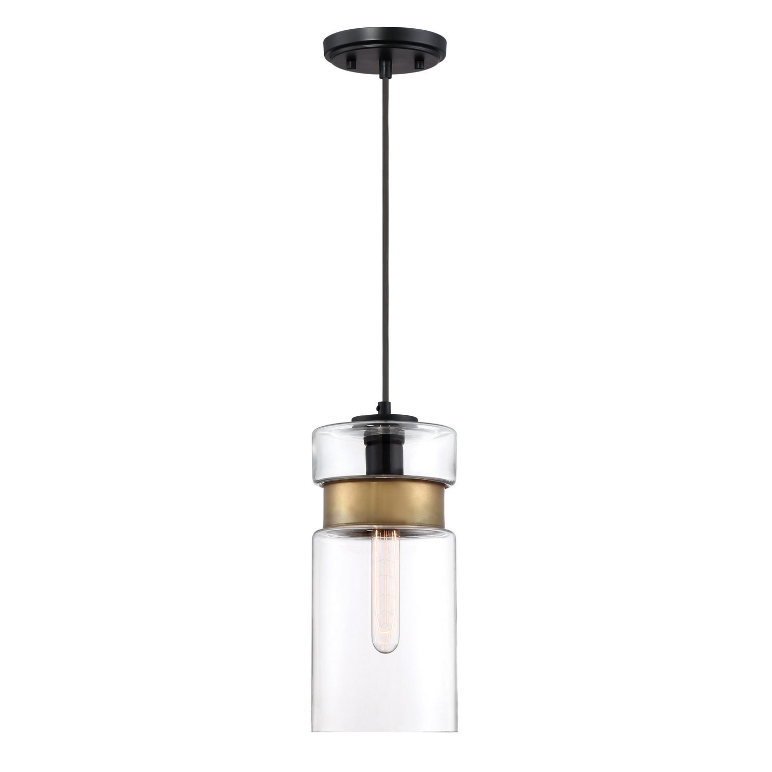 Quoizel - GTG1506K - One Light Mini Pendant - Gathering - Mystic Black