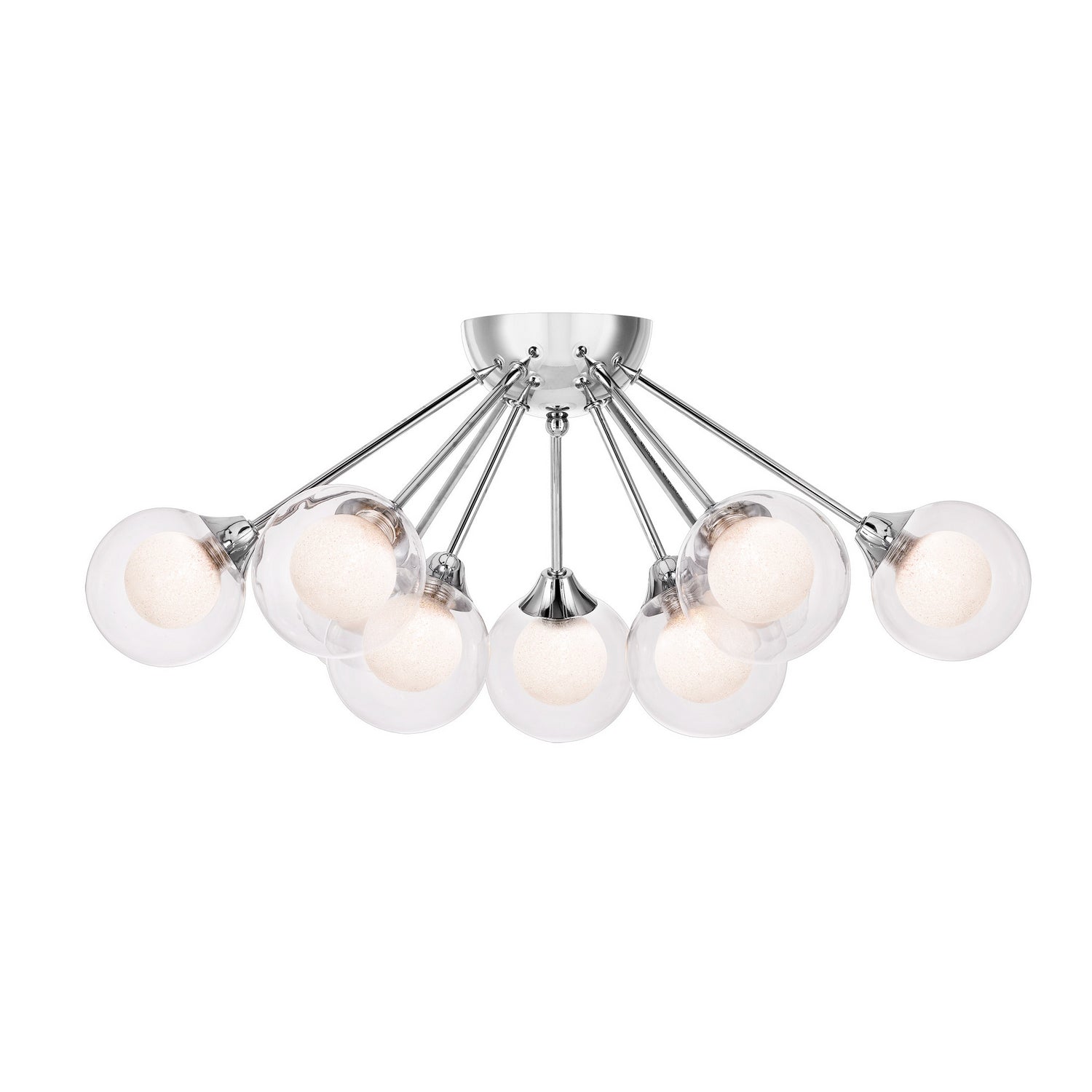 Quoizel - PCSB1722C - Nine Light Semi Flush Mount - Spellbound - Polished Chrome